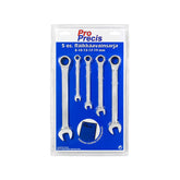 Ratchet link set 5-Os. 8-19mm incl. guard